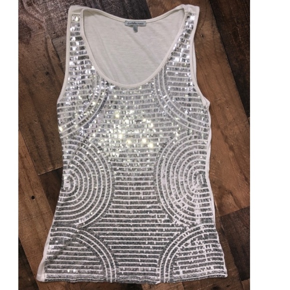 Charlotte Russe Tops - Charlotte Russe Sequin Party Tank